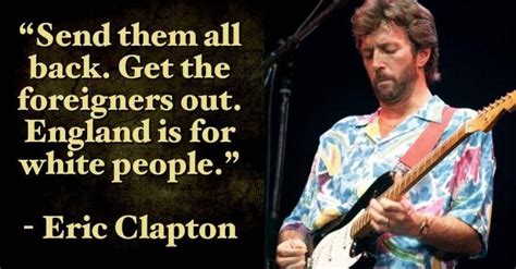 eric clapton rassist